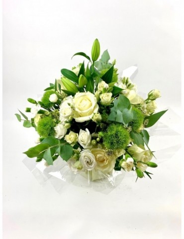 Bouquet rond multicolore...